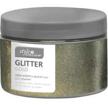 Goud glitter additief voor muurverf