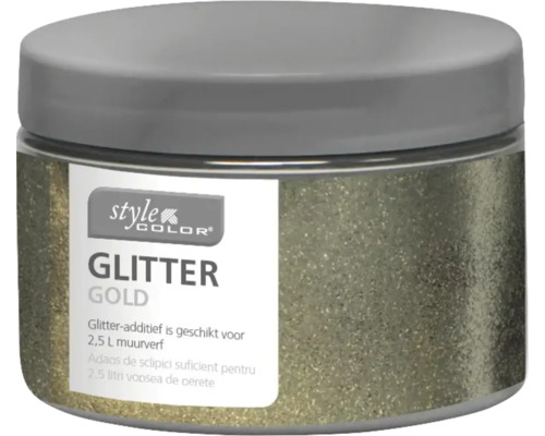 STYLECOLOR Effectverf muur Glitter additief goud voor 2,5 l muurverf