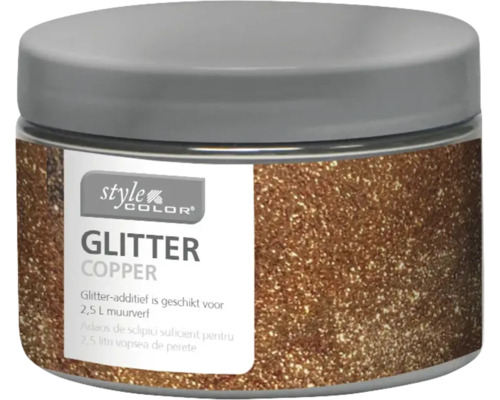 STYLECOLOR Effectverf muur Glitter additief koper voor 2,5 l muurverf