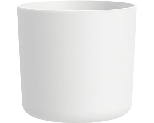 Witte plantenpot