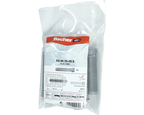 Fischer FIS HK 20 x 85 B anker in verpakking