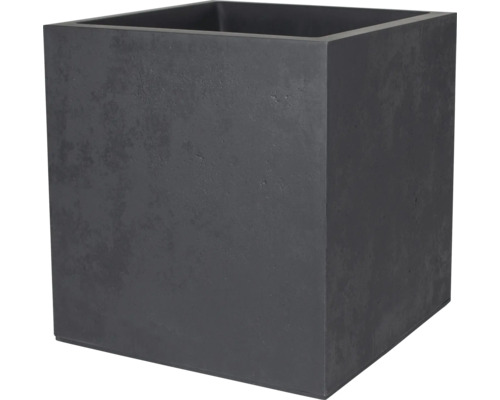 EDA Plantenbak Basalt Up Kunststof antraciet 49,5x49,5x49,5 cm