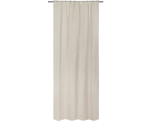 SOLEVITO Gordijn lichtdoorlatend beige crème 135x280 cm