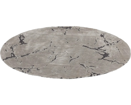 Ovaal tapijt met abstract patroon