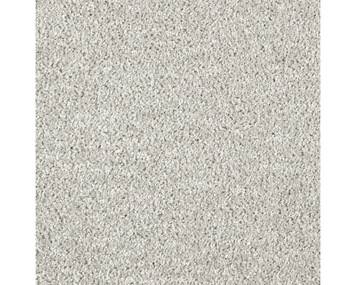 Tapijt frisé Kansas velours grijs 400 cm breed Close-up van een tapijt