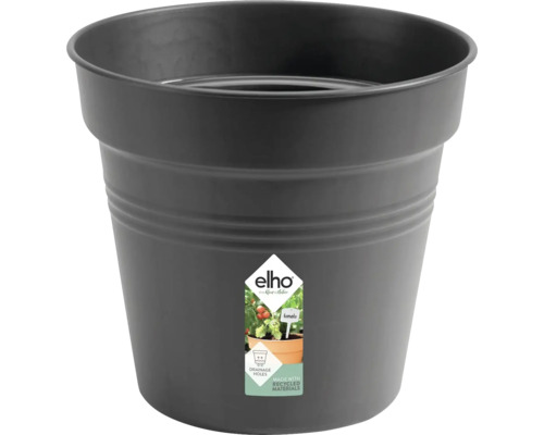 ELHO Kweekpot Green Basics Living black Ø 35 x H32 cm kunststof, zwart