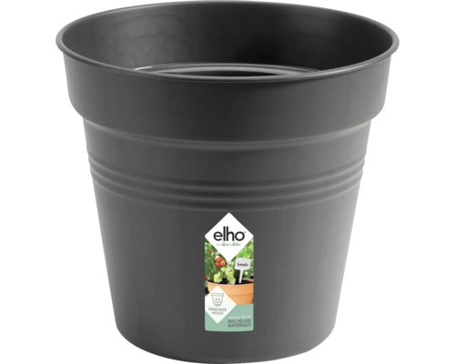 ELHO Kweekpot Green Basics Living black Ø 27 x H25 cm kunststof, zwart