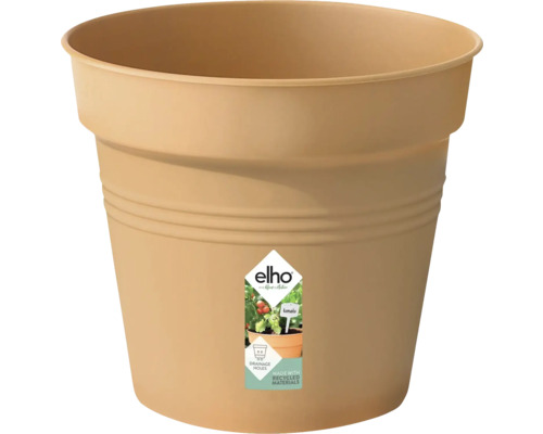 ELHO Kweekpot Green Basics Mild terra kunststof bruin Ø 15 cm H 14 cm