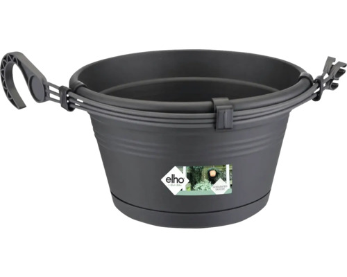 ELHO Hangpot Green Basics zwart Ø28 H18 cm ELHO Hangpot Green Basics zwart Ø28 H18 cm