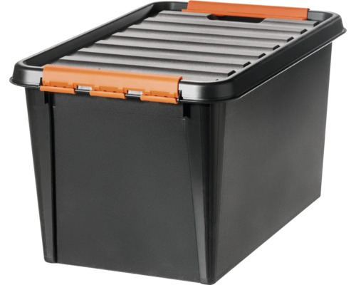 SmartStore Pro 45 opbergbox 50 liter zwart