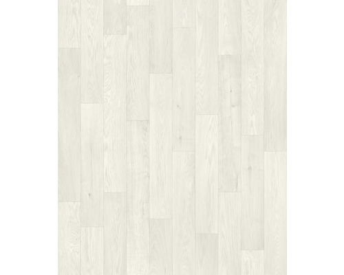 PVC op maat Comfytex 520 houtoptiek wit 200 cm breed Licht laminaat met houtlook design