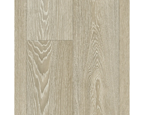 PVC op maat Studio Casa 537 houtoptiek bruin 400 cm breed Close-up van laminaatvloer met houtnerf