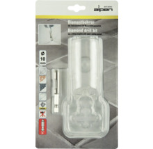 Alpen diamantboor met boorsjabloon en waterkoeling, diameter 10 mm