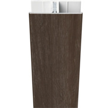 Plint met houten decor