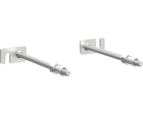 VITRA Montageset voor V-Fix Core Twee ankerbouten met schroefdraad en moer