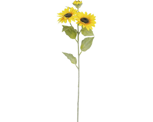 MICA Kunstbloem Zonnebloem geel H 62 cm