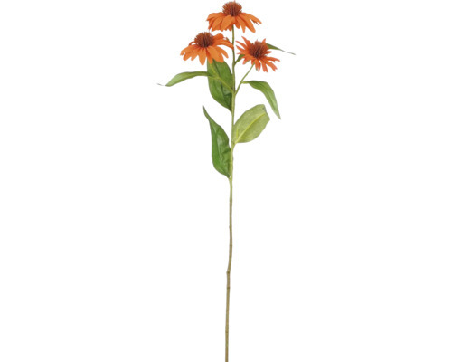 MICA Kunstbloem Zonnehoed oranje H 62 cm