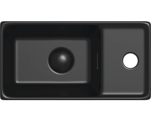 Spoelbak met één bak en afdruiprek