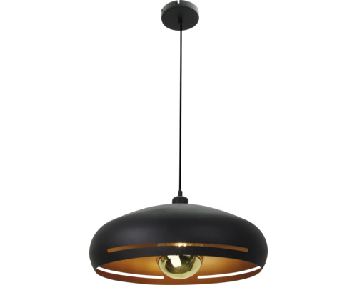 CHERICONI Hanglamp Striscia Ø 45 cm zwart-goud