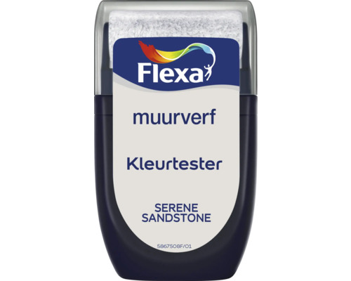 FLEXA Muurverf kleurtester Serene Sandstone 30 ml