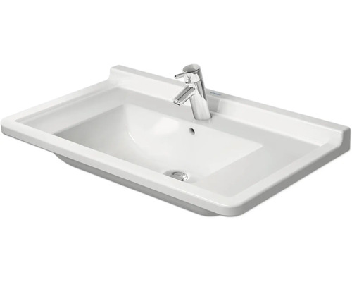 DURAVIT Meubelwastafel Starck 3 wit glanzend 85x48,5 cm