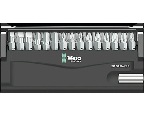 Wera Bit-Check met verschillende schroevendraaierbits