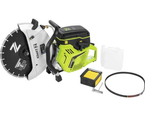 Zipper ZI-STE350G steenzaagmachine met accessoires