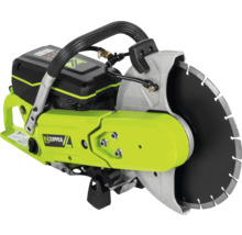 Benzine doorslijpmachine met doorslijpschijf voor bouwwerkzaamheden