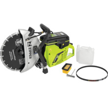 Zipper steenzaagmachine inclusief diamantzaagblad, gereedschap, luchtfilter, V-snaar en jerrycan