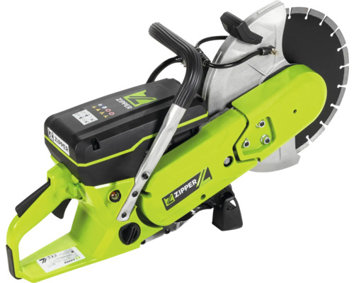 Zipper steenzaag met accu voor bouwwerkzaamheden