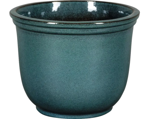 PASSION FOR POTTERY Bloempot Dalia Klei blauw Ø 25 cm H 20 cm