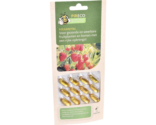 PIRECO FoliumVital voor gezonde en weerbare fruit planten en bomen 12 caps