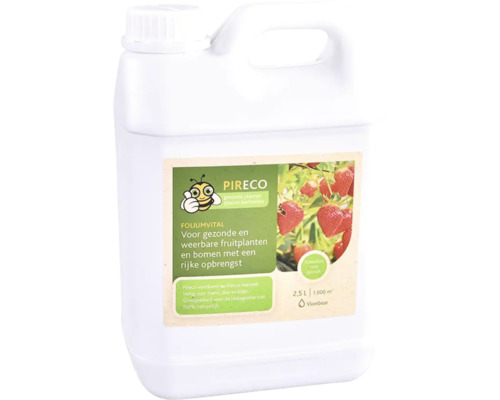 PIRECO FoliumVital voor gezonde en weerbare fruit planten en bomen 2,5 l