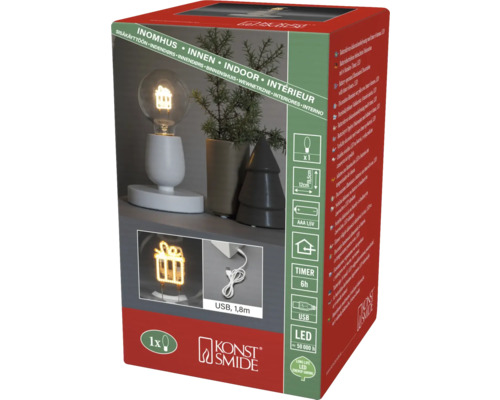 Konstsmide verpakking met indoor decoratie