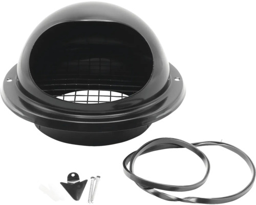 Dakventilator met insectenhor, bevestigingsmateriaal en afdichtband