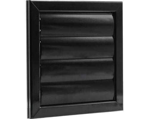 Vierkant ventilatieroosterframe met vaste lamellen