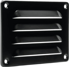 Ventilatierooster met vier lamellen