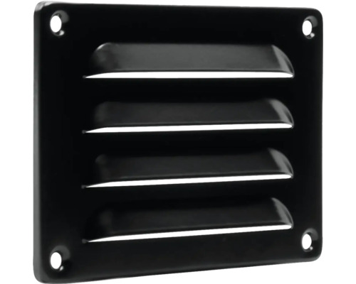 Ventilatierooster met vier lamellen