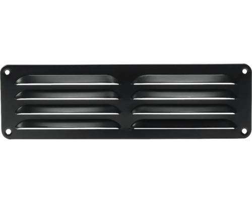 Metalen ventilatierooster met lamellen