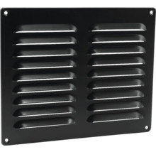 Vierkant ventilatierooster met lamellen