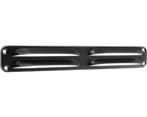 Ventilatierooster met vier sleuven en bevestigingsgaten