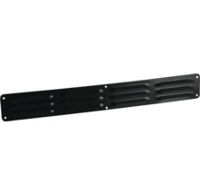 Metalen ventilatierooster met bevestigingsgaten