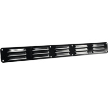 Metalen ventilatierooster met montagegaten