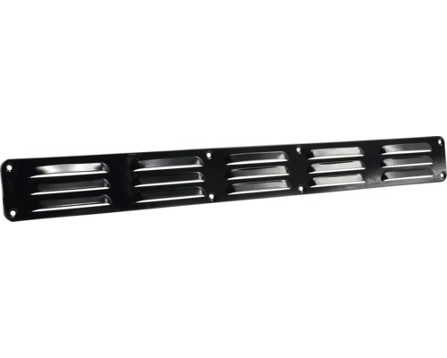 Metalen ventilatierooster met montagegaten