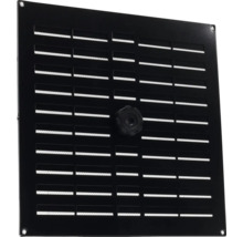 Vierkant ventilatierooster met draaiknop