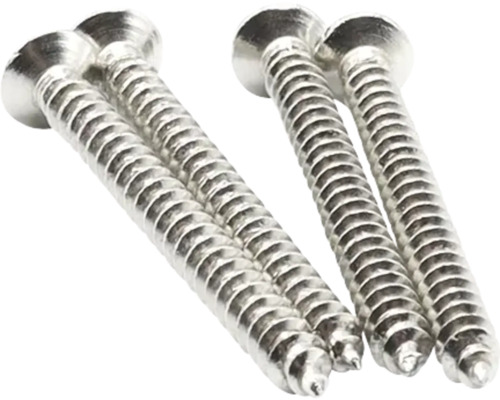 Verzonken schroeven van metaal