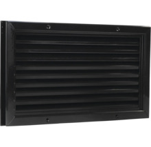 Zwart ventilatierooster