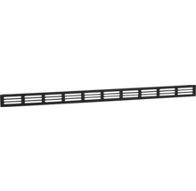 Metalen ventilatierooster met horizontale sleuven