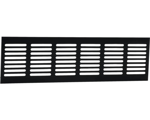 Ventilatierooster van metaal met horizontale sleuven