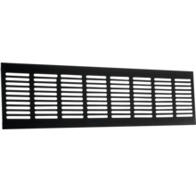 Metalen ventilatierooster met horizontale lamellen